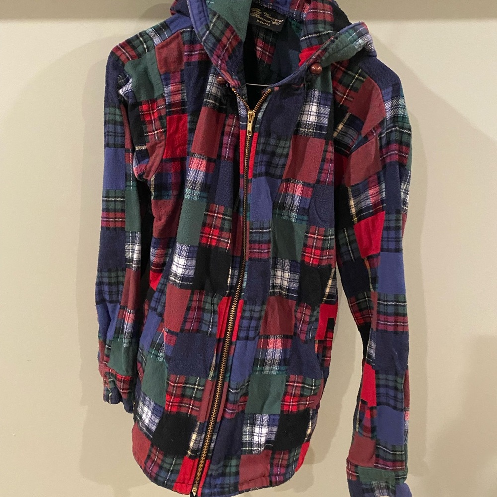 Vermont Flannel Jacket with Hood